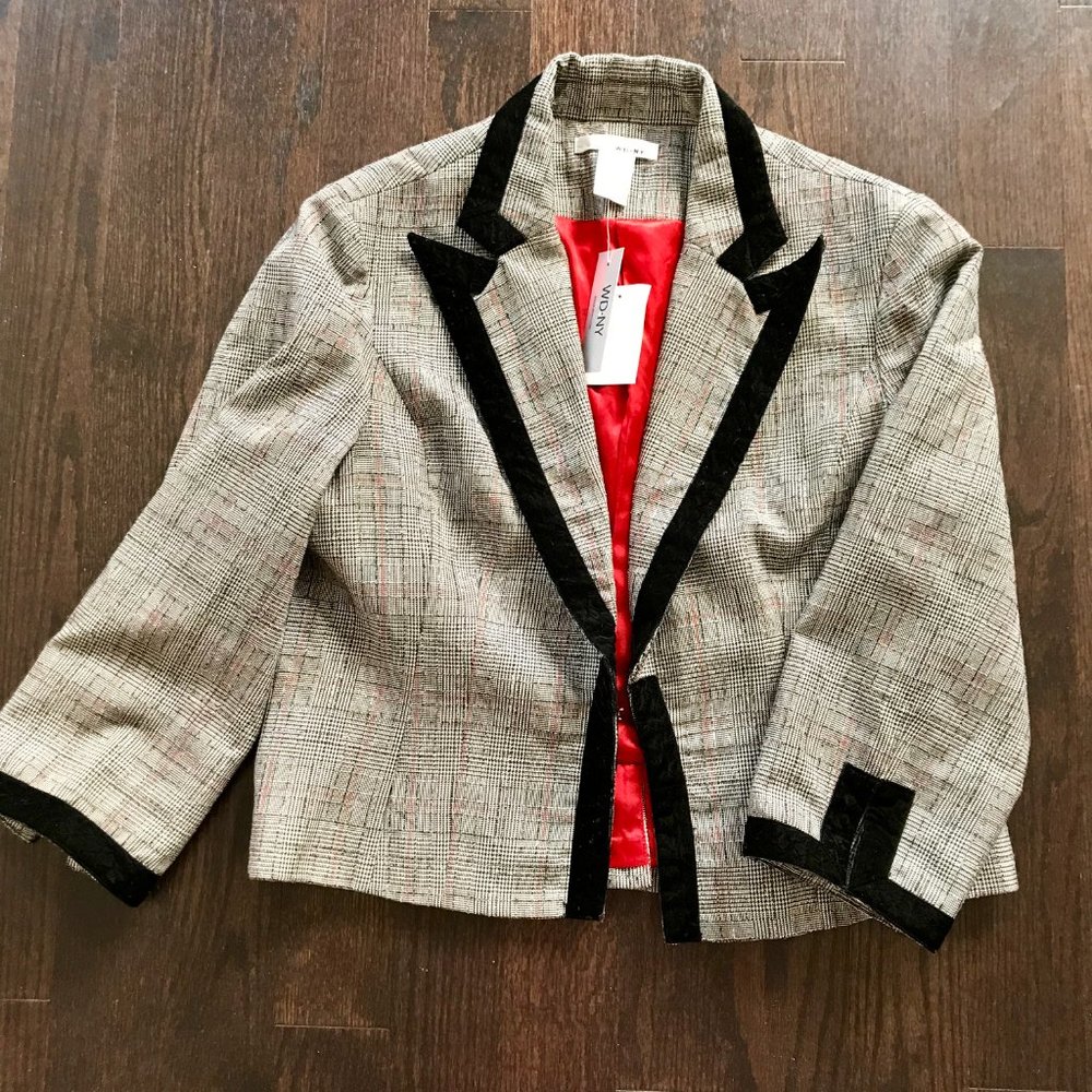 WDNY - Gray Blazer Coat for Women